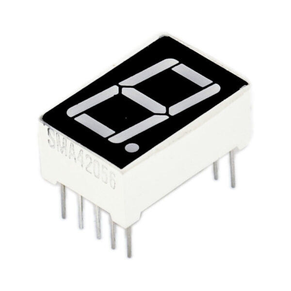 Single Digit 7 Segment Led