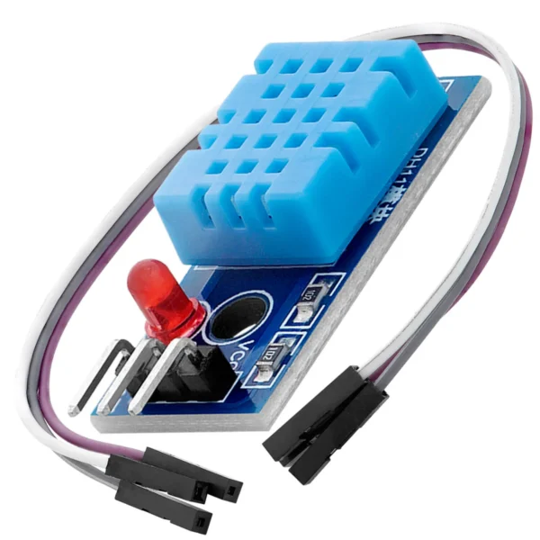 DHT11 Digital Temp & Humidity Sensor Kit – With Jumper Cables Included